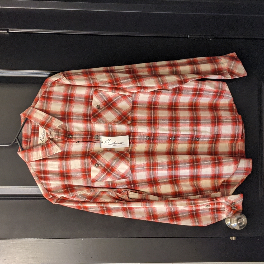 Stitch Fix Medium Flannel shirt (Red)